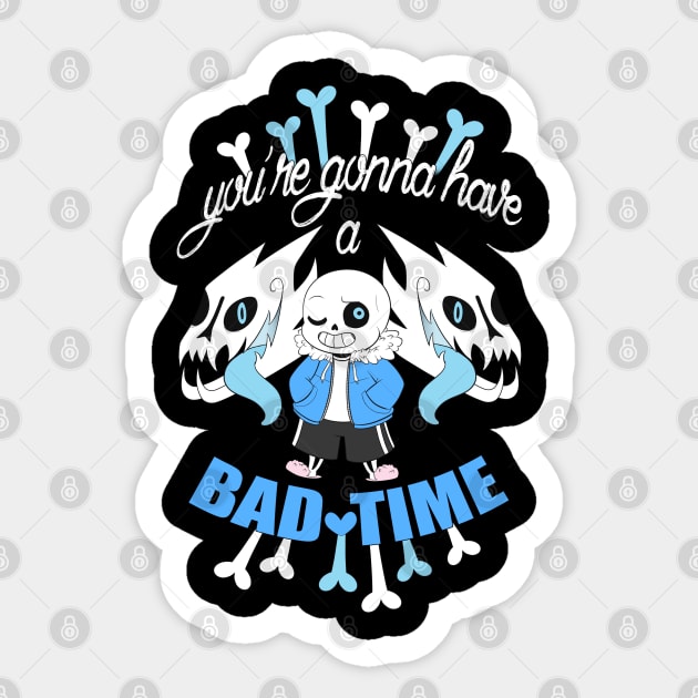 Bad Time Sticker by Menteymenta